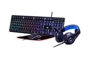 Näppäimistöt - Gembird GMB Gaming Ghost - Pelinäppäimistö - Englanti (US) - Musta - GGS-UMGL4-02