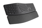 Näppäimistöt - Logitech ERGO K860 yrityksille - Näppäimistö - Pohjoismainen - Musta - 920-010348