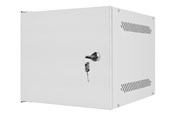 Räkit - Rack - Lanberg Kaappi, joka ripustetaan seinälle, 10 yksikköä korkea, mitat 280x310 mm, mallinumero WF10-2304-00S. - WF10-2304-00S