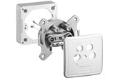 Lisävarusteet (Kiinnikkeet, pistorasiat jne.) - Pro 4-way antenna-wall-socket set - 4040849670893
