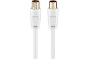 Antennikaapelit/-liittimet - Pro Antenna cable (80 dB) 2x shielded - 4040849672859