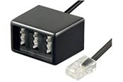 Verkkokaapelit - Pro TAE adapter - Musta - 0.2m - 4040849680243