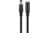 Virtakaapelit (ulkoinen) - Pro 2.1 mm DC extension cable Musta - 4040849714009