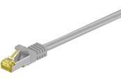 Verkkokaapelit - Pro LAN CAT 6A S/FTP - Harmaa - 1m - 4040849915949