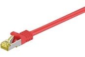 Verkkokaapelit - Pro LAN CAT 6A S/FTP - Punainen - 1m - 4040849915987