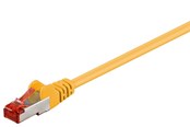 Verkkokaapelit - Pro LAN CAT 6 S/FTP - Keltainen - 1m - 4040849955785