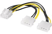 Sisäiset virtakaapelit - Pro Power cable/adapter for PC graphics cards PCI-E to PCI Express 8-pin - 4040849932410