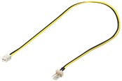 Sisäiset virtakaapelit - Pro PC Teho cable/adapter 3-pin to 2-pin - 4040849936289