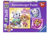 Palapelit - Ravensburger Paw Patrol Glamourous Girls 3x49p - 10108008
