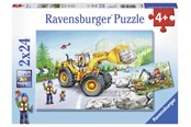 Palapelit - Ravensburger Digger At Work 2x24p - 78028