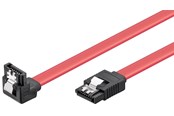 SATA & ATA kaapelit - Pro HDD S-ATA cable 1.5 GBits / 3 GBits 90° Clip - 4040849931161