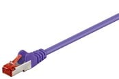 Verkkokaapelit - Pro LAN CAT 6 S/FTP - Purppura - 5m - 4040849955204