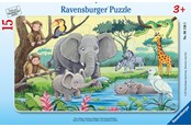 Palapelit - Ravensburger African Eläimet 15pcs - 10106136