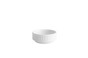 Kattaus - Pillivuyt Miniskål Plissé 7 x 3 cm Hvid - 3050910344562