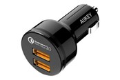 Puhelin - Adapterit & Laturit - Aukey CC-T8 car power adapter - USB - 36 Watt - CC-T8
