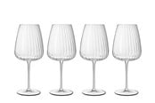 Kattaus - Luigi Bormioli Punainen wine glass bordeaux Optica 70 cl 4 pcs. - 24701