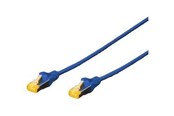 Verkkokaapelit - DIGITUS CAT 6A S/FTP Patchk..2m.blau - Sininen - 2m - DK-1644-A-020/B