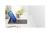 Näppäimistöt - Logitech Combo Touch - Näppäimistö and folio case - with trackpad - QWERTY - US International - oxford Harmaa - Näppäimistö & Foliosetti - Universal - Harmaa - 920-010255