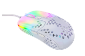 Hiiret - Xtrfy MZ1 - Zy's Rail - Pelihiiri - Optinen - 6 painiketta - Valkoinen RGB-valolla - MZ1-RGB-WHITE-TP