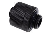 DIY Vesijäähdytys - Alphacool 16/10mm compression fitting G1/4 - deep black sixpack - 17234