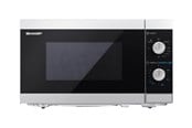 Mini- ja mikroaaltouunit - Sharp YC-MG01E-S - microwave oven with grill - freestanding - silver/black - YC-MG01E-S