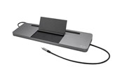 Telakointiasemat - I-Tec USB-C Metal Ergonomic 4K 3x Display Docking Station + Power Delivery - C31FLATDOCKPDPRO