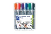 Kirjoitus- ja piirustustarvikkeet - Staedtler Flipchart marker Lumo. 6pcs.box - 356 WP6