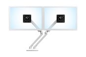 Näytön kiinnitys - Ergotron MXV Desk Dual Monitor Arm - mounting kit - for 2 monitors (adjustable arm) - 45-496-216