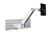 Näytön kiinnitys - Ergotron LX-käsivarsi kiskoadapterilla - 45-575-216