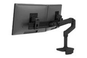 Seinäkiinnitys, AV-kiinnikkeet & AV-kalusteet - Ergotron LX Dual Direct Arm - Max - recommended for - 45-609-216