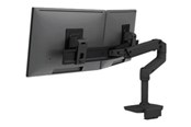 Näytön kiinnitys - Ergotron LX Dual Direct Arm Low-Profile Top Mount C-Clamp - 45-609-224