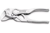 Työkalut putkitöihin - KNIPEX Pihtiavain XS, Pihdit ja avain samassa työkalussa - 86 04 100 BK