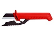 Työkalut sähkötöihin - KNIPEX Kaapelileikkuri, vaihdettavalla terällä - 98 56