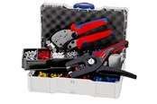 Työkalut - KNIPEX Puristuslajitelma, Muovikauluksellisille pääteholkeille - 97 90 14