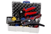 Työkalut - KNIPEX Puristuslajitelma, Muovikauluksellisille pääteholkeille - 97 90 15