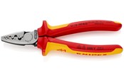 Käsityökalut  - KNIPEX Krimppauspihdit johdinpääteholkkeihin, mandrel-puristusliittimellä - 97 78 180