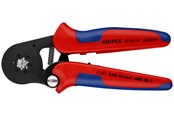 Käsityökalut  - KNIPEX Automaattisesti säätyvät puristuspihdit pääteholkeille, sivusisäänviennillä - 97 53 14 SB