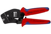 Käsityökalut - KNIPEX Automaattisesti säätyvät puristuspihdit pääteholkeille, etusisäänviennillä - 97 53 08