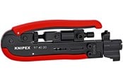 Käsityökalut - KNIPEX Kompressiotyökalu, Koax-pistokkeeseen - 97 40 20 SB