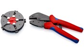 Käsityökalut - KNIPEX MultiCrimp®, Puristuspihdit vaihtomakasiinilla - 97 33 02
