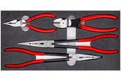 Työkalut - KNIPEX Pihtisarjat, vaahtomuoviin upotettuna - 00 20 01 V16