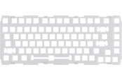 Näppäimistöt - Glorious GMMK PRO 75 % kytkinlevy - ANSI - polykarbonaatti - Päivitä lisävarusteita - Hopea - GLO-ACC-P75-SP-PC