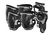 Luistelu - Stiga COMFORT JR PROTECTION SET BLACK - 82-2741-05