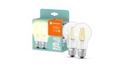 Smart Home - Älykoti - LEDVANCE SMART+ standard 60W/827 klar filament E27 Bluetooth - 2 pak - 4058075625822