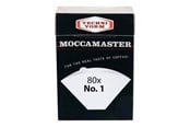 Kahvi ja Espresso - Moccamaster Filter Size. 1 - 80 pcs - 8712072850903