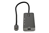 Telakointiasemat - StarTech.com USB C Multiport Adapter USB-C to HDMI 2.0b 4K 60Hz (HDR10) 100W Power Delivery Pass-Through - DKT30CHPD3