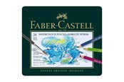 Kirjoitus- ja piirustustarvikkeet - Faber-Castell Watercolour pencil Albrecht Dürer tin of 24 - 4005401175247