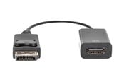 Näyttökaapeli - DIGITUS Active DisplayPort til HDMI Adapter - DB-340415-002-S
