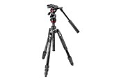 Kamerajalustat - Manfrotto Befree live Aluminium tripod twist video head - MVKBFRT-LIVE