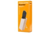Keittiövälineet - Fiskars Essential Knife block and knives set - 837091